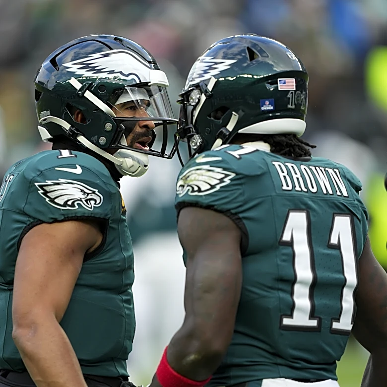 A.J. Brown opens up about his Eagles tenure and his relationship with Jalen Hurts