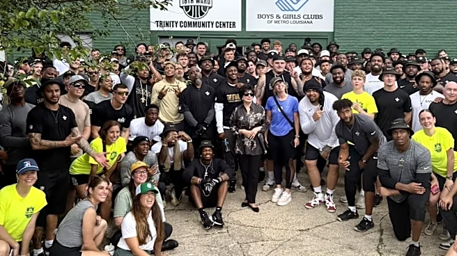 Saints team up with The 18th Ward to refurbish local community center