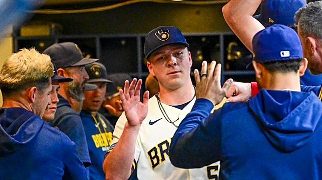 Harrison shines again as Brewers beat Giants 8-3