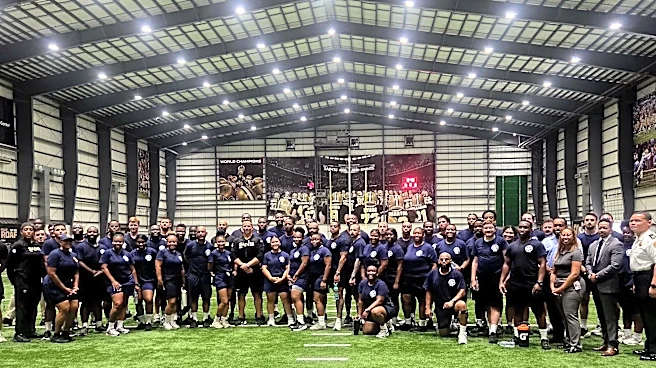 Saints host training session for NOPD recruits