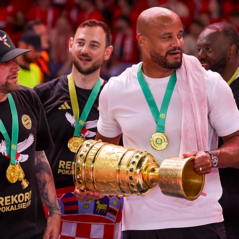 Bayern Munich boss Vincent Kompany has had long-term in interest in Nathaniel Brown