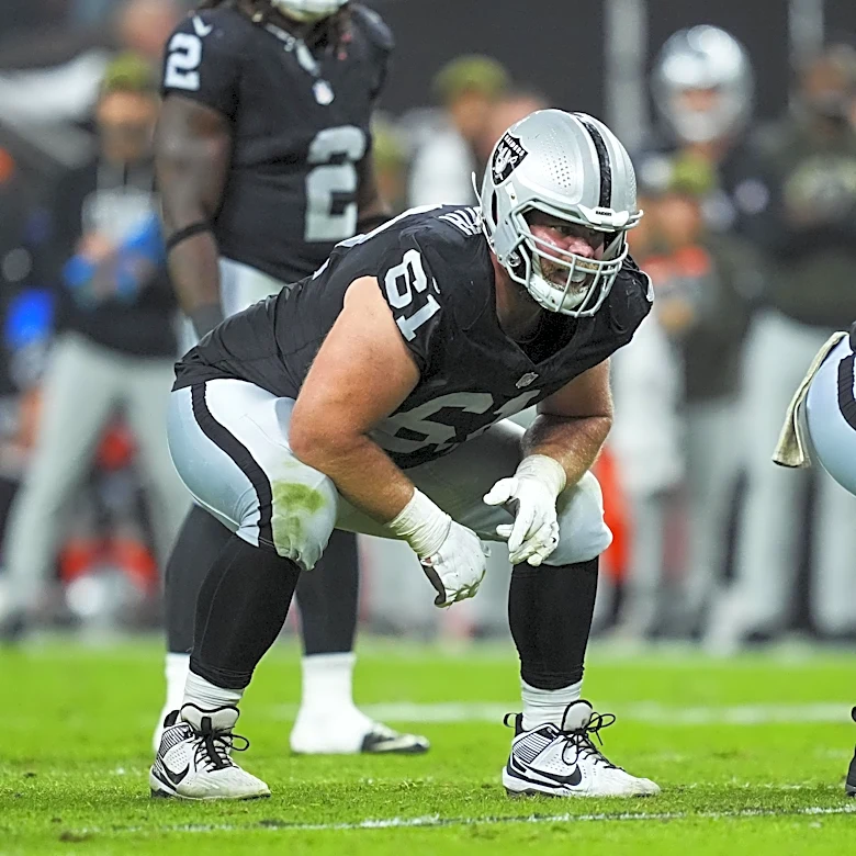 Where Jordan Meredith fits in Raiders’ new-look offensive line