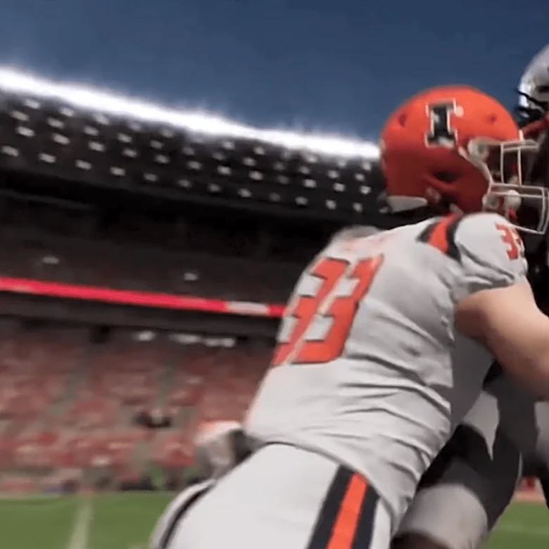 Illinois makes appearance in NCAA Football 27 trailer
