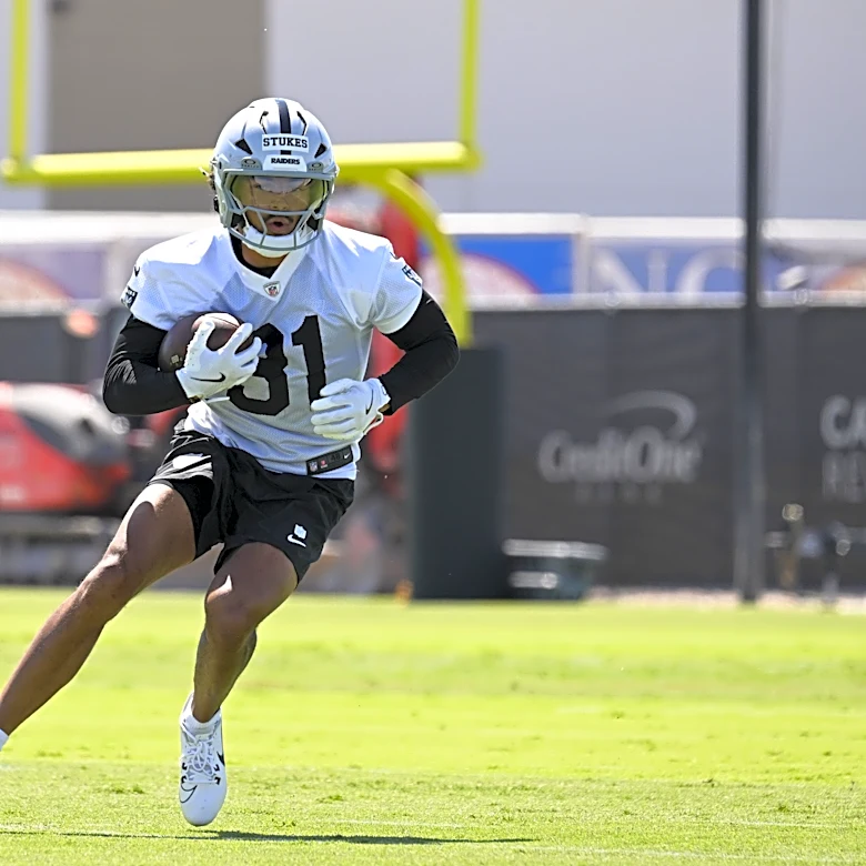 Las Vegas Raiders rookies standing for 2026