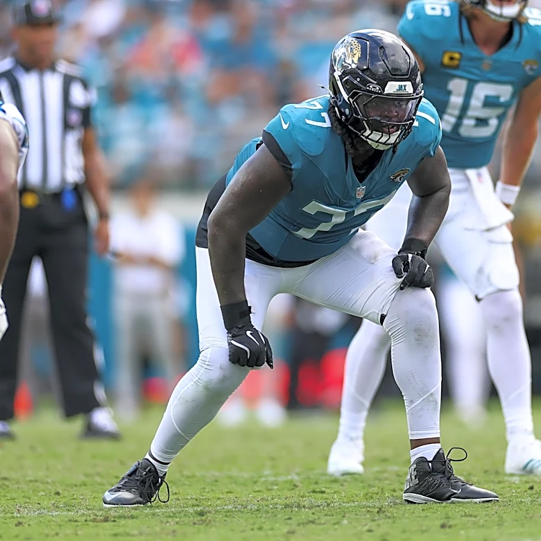 Jaguars’ Anton Harrison expected to remain at right tackle