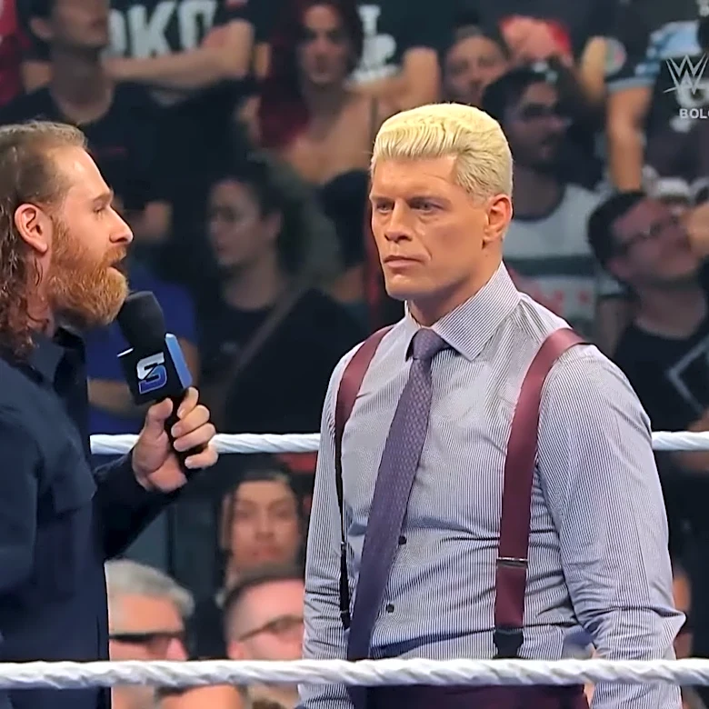 Sami Zayn wins SmackDown promo battle with a pair of cold one-liners