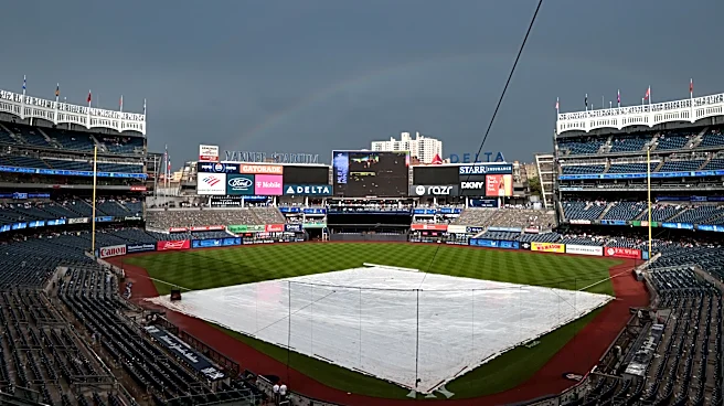 Yankees, Red Sox in rain delay on Saturday night