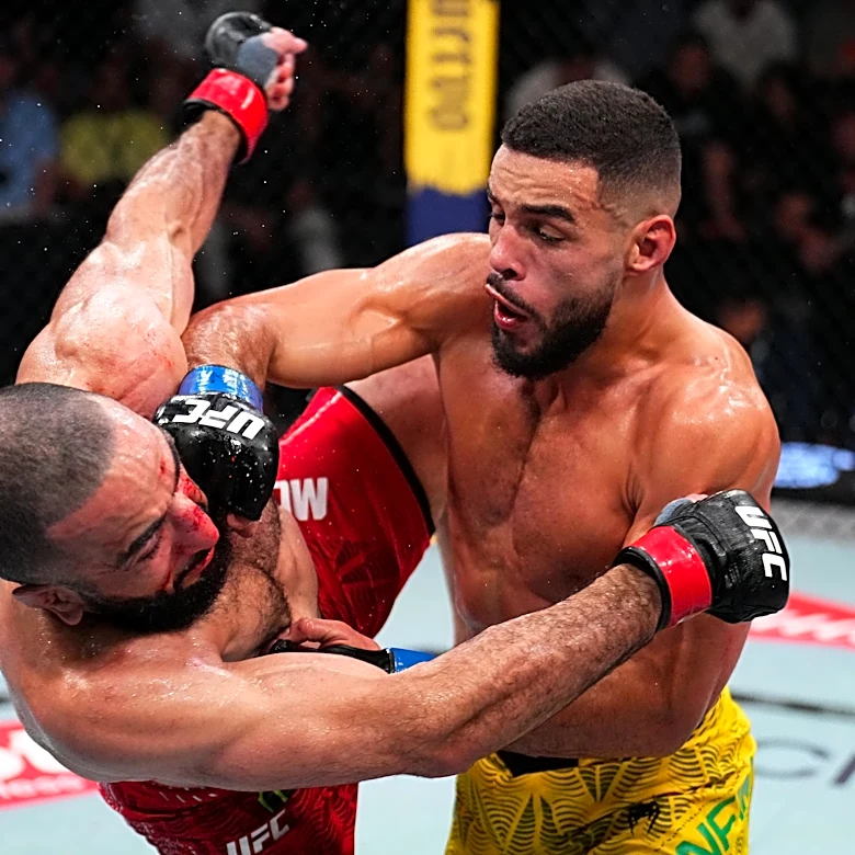 Gabriel Bonfim hands Belal Muhammad 3rd straight loss with striking clinic at UFC Vegas 118