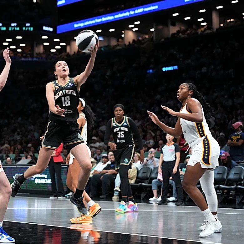 New York Liberty survive horrific shooting vs. Indiana Fever, win 83-75