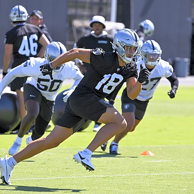 The Year 2 bar for Raiders wide receiver Jack Bech
