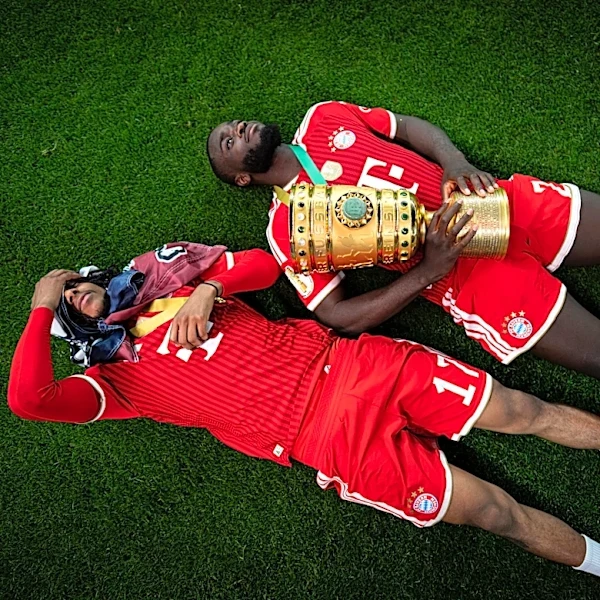 Michael Olise talks the two sides of Bayern Munich, France teammate Dayot Upamecano