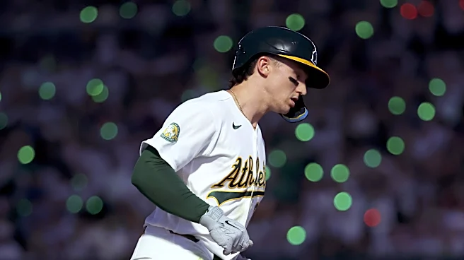Athletics Fall Short in wild 15-14 loss in Las Vegas Opener