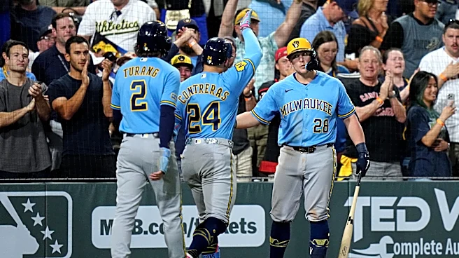 Home run derby breaks out in Las Vegas, Brewers defeat Athletics 15-14 in 12 innings