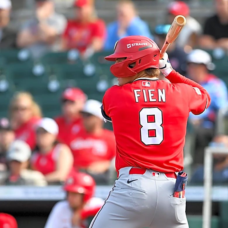 The Washington Nationals have turned Gavin Fien into an outfielder