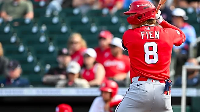 The Washington Nationals have turned Gavin Fien into an outfielder