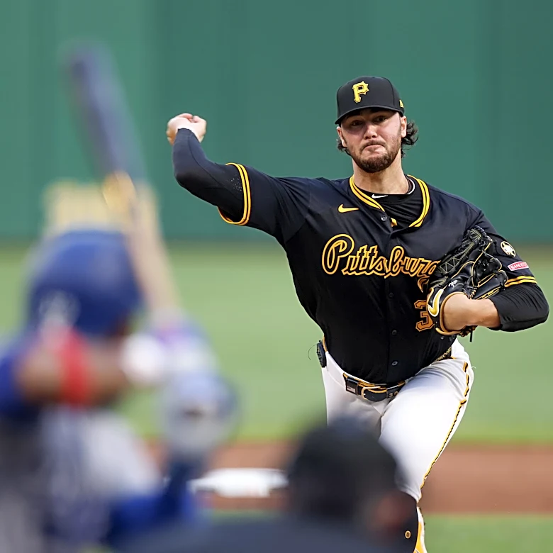 Dodgers face tough task vs. Paul Skenes in Pirates opener