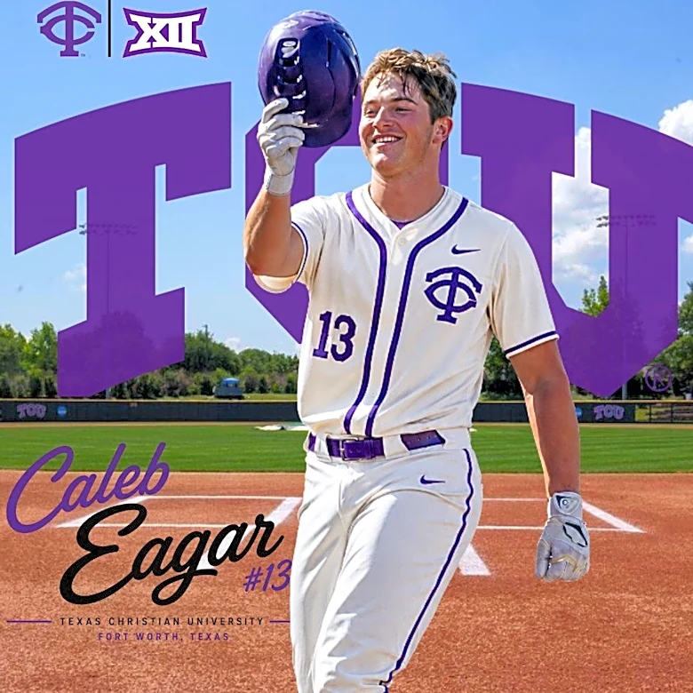 Baseball: Midland College C Caleb Eagar commits to TCU