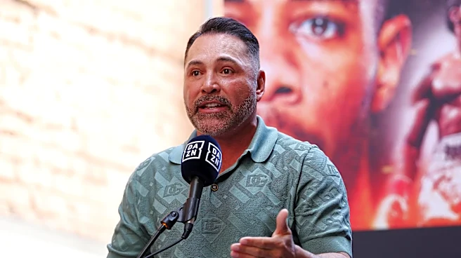 ‘It’s a great fight’: Oscar De La Hoya talks potential for Tank Davis vs Floyd Schofield
