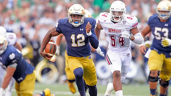 Looking back at a wild Notre Dame win over UMass that had a funny score