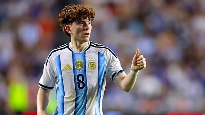 Valentín Barco scores for Argentina; Nicolas Jackson sees red for Senegal