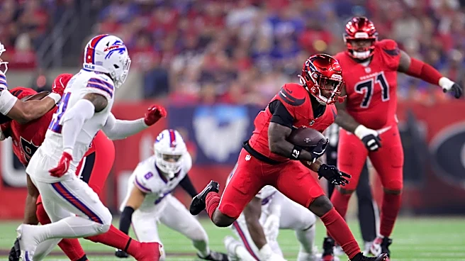 Houston Texans run game on schedule