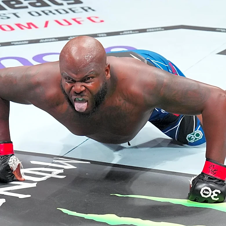 ‘Freaky’ Derrick Lewis foils Josh Hokit kidnapping plot, opens ‘booty hole’ for mime probing | UFC Freedom 250