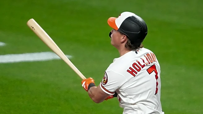 Young gem, Holliday granny lead to 7-2 Orioles win