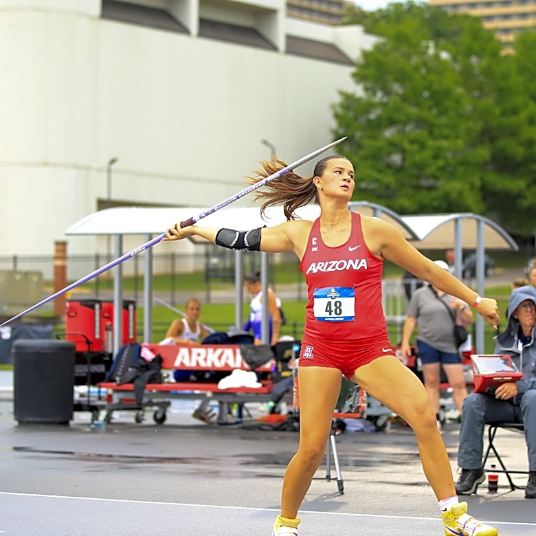 NCAA Outdoor Championships: Once dual-sport athletes, Arizona’s Tack and Vanek are all in on track and field