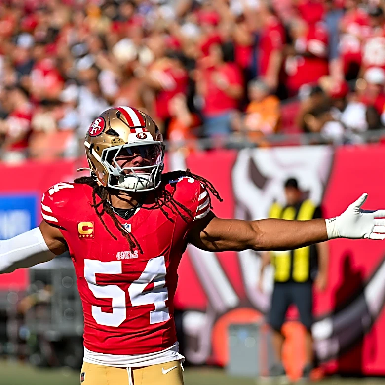 Fred Warner believes the 49ers have a ‘three-headed monster’ along the defensive line