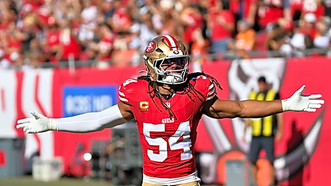 Fred Warner believes the 49ers have a ‘three-headed monster’ along the defensive line