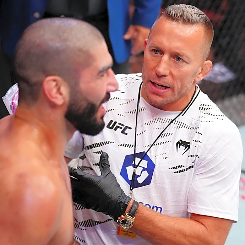 Georges St. Pierre to attend UFC White House, corner Aiemann Zahabi