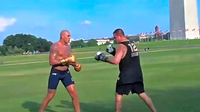 UFC White House fighters working hard to acclimatize to Washington D.C. heat and humidity