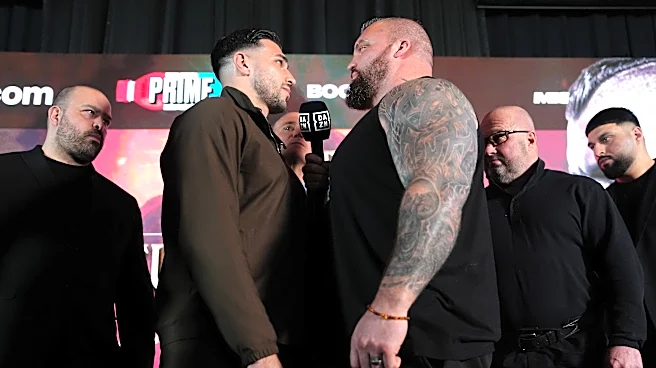 Tommy Fury vs. Eddie Hall weigh-in video