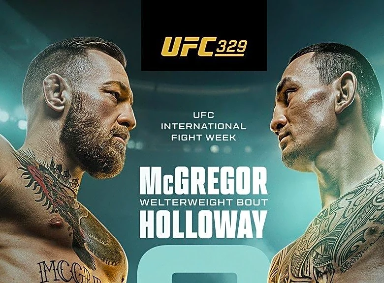 DESTINY! UFC 329 official poster revealed for Conor McGregor vs. Max Holloway 2
