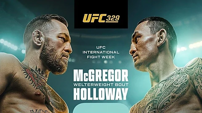 DESTINY! UFC 329 official poster revealed for Conor McGregor vs. Max Holloway 2