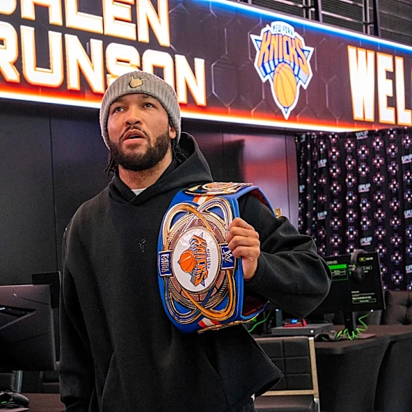 WWE reminds us of its ties to Knicks NBA Finals MVP Jalen Brunson