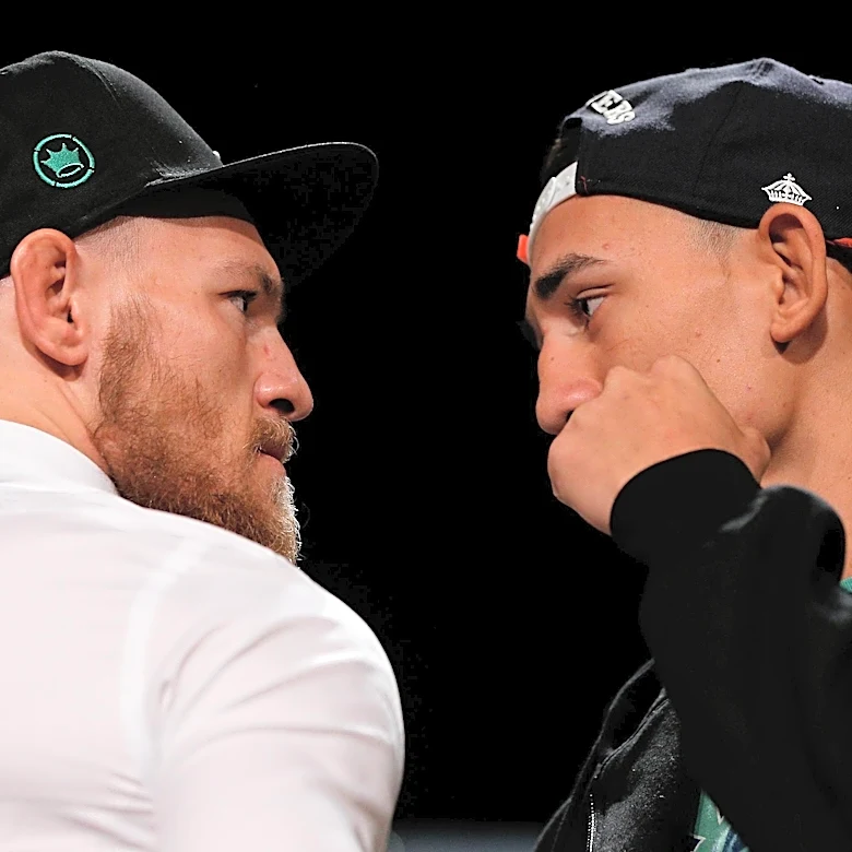 Video: Conor McGregor and Max Holloway joined by ‘surprise guest’ in special UFC 329 ‘Face 2 Face’ interview