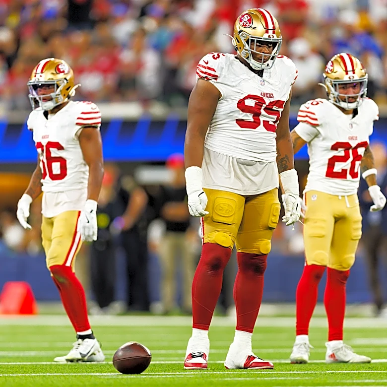 Which returning player has the most to gain for the 49ers during training camp?