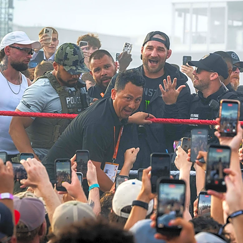 Sean Strickland escorted out for safety concerns after sneaking into UFC Fan Fest, won’t face charges