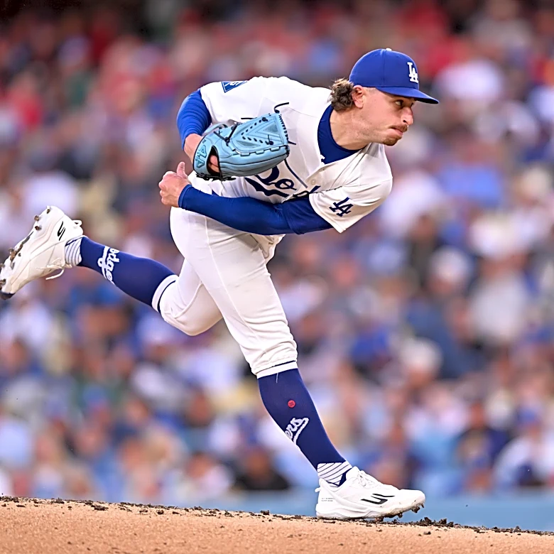 On the Dodgers pitching deep, and going streaking