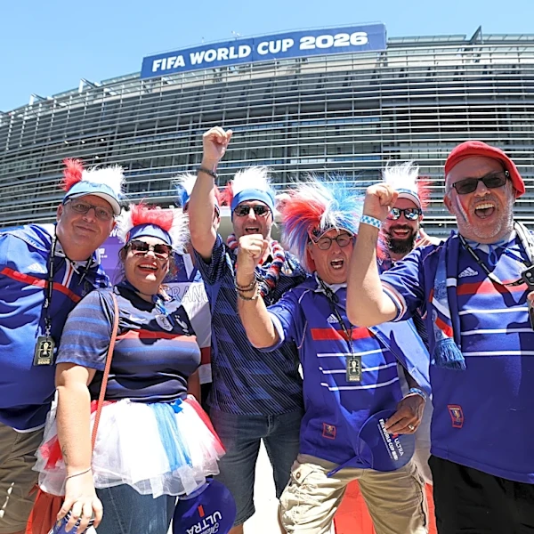 World Cup fans are having a blast