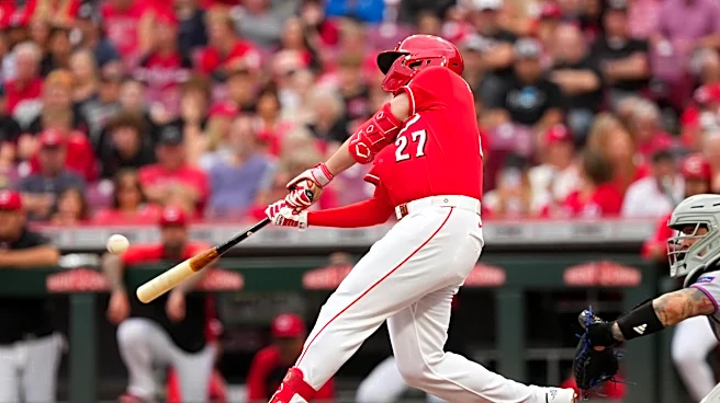 Reds bash Mets early in 5-3 win, take series