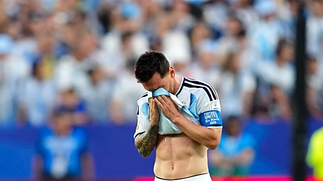 ‘Some difficult days’ – Lionel Messi explains tears after scoring hat-trick at World Cup 2026