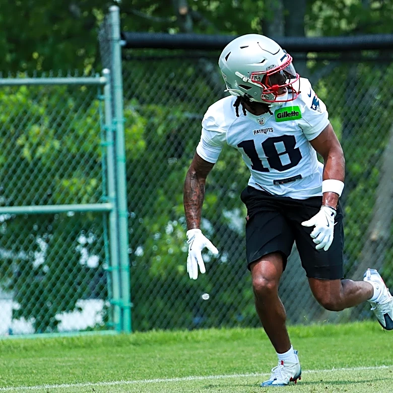 Patriots seeing growth from second-year wide receivers