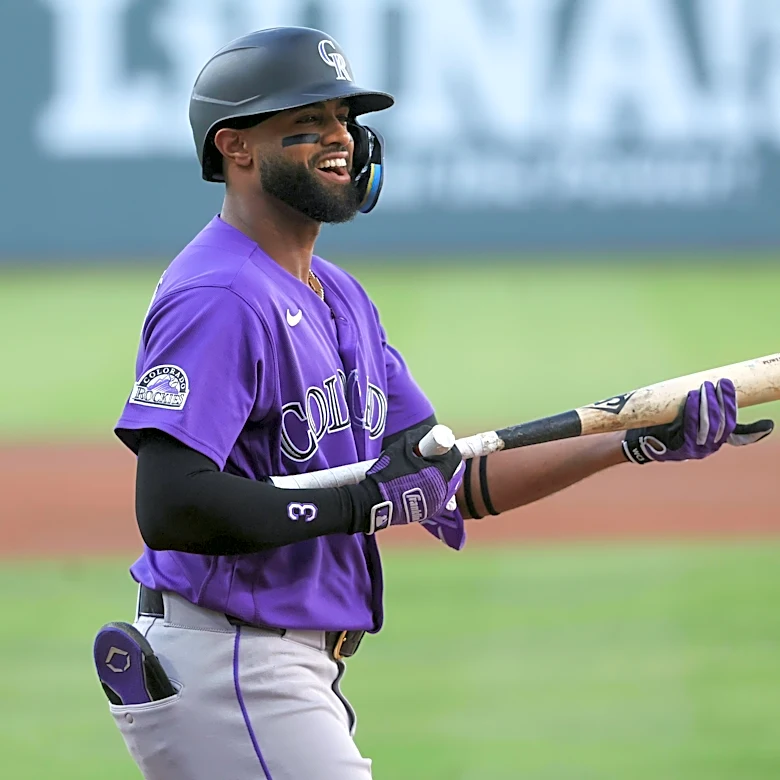 Leading off for the Colorado Rockies
