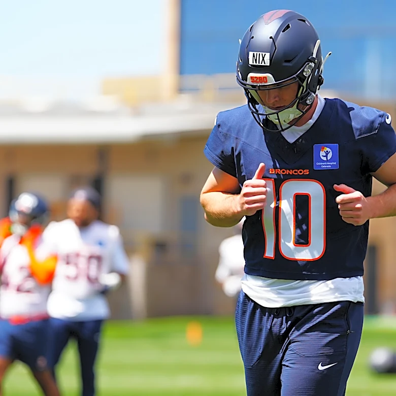 Bo Nix says Jaylen Waddle brings an element of explosiveness that the Broncos have lacked