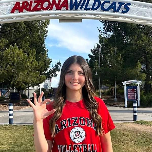 Local 2028 libero Reagan Burgle commits to Arizona volleyball