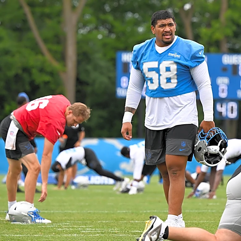 Lions Day 2 minicamp notes, observations: Penei Sewell’s leadership on display
