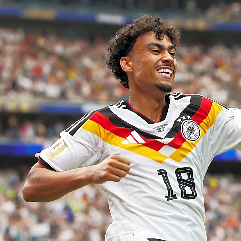 Bayern Munich target Nathaniel Brown has impressed Captain Kimmich