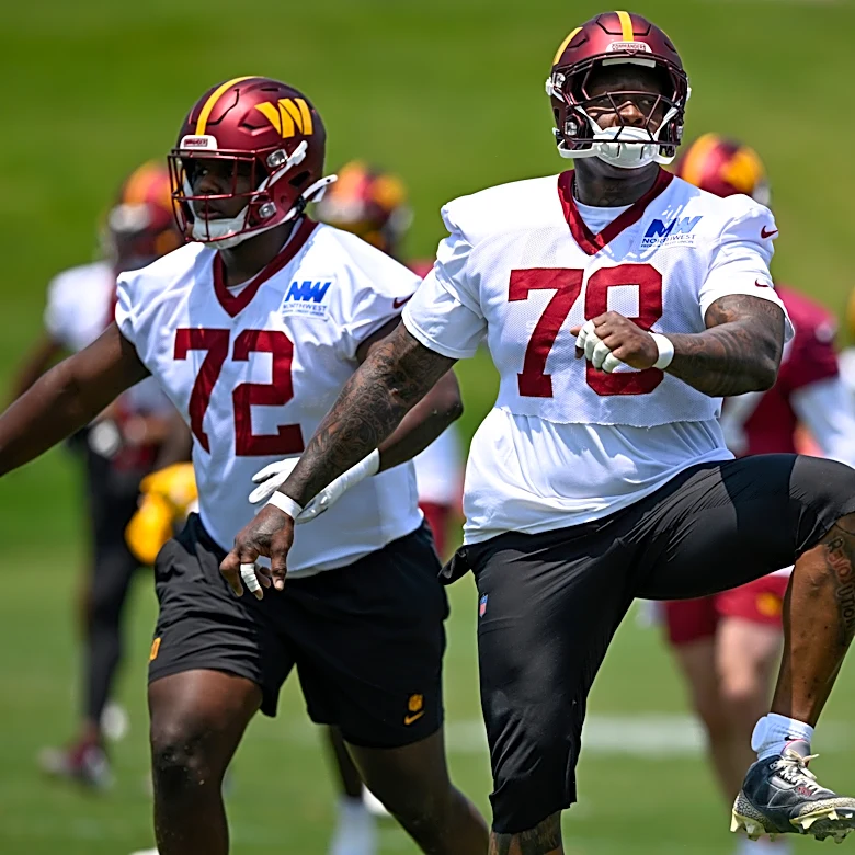 How Commanders OT Laremy Tunsil is helping Josh Conerly Jr. progress
